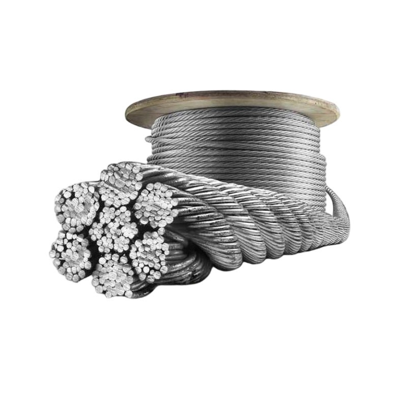 Cuerda de alambre de acero inoxidable 7x37
