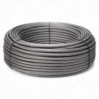 Cuerda de alambre de elevación brillante no galvanizada